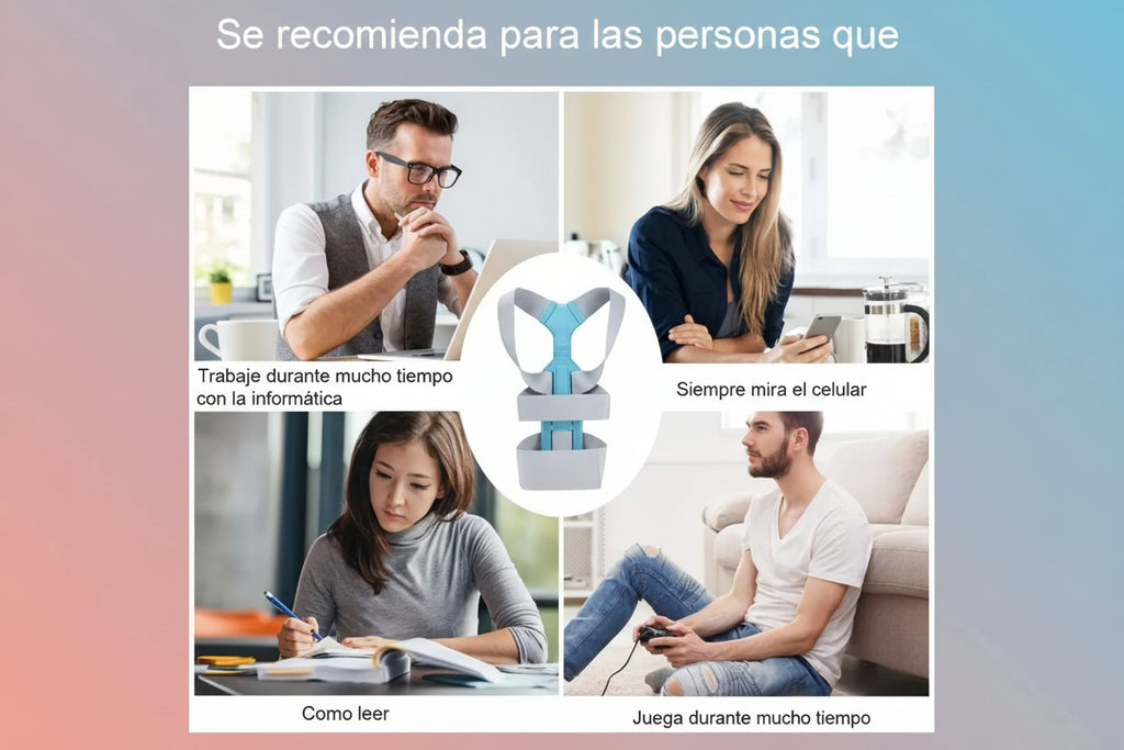 Corrector de postura ajustable