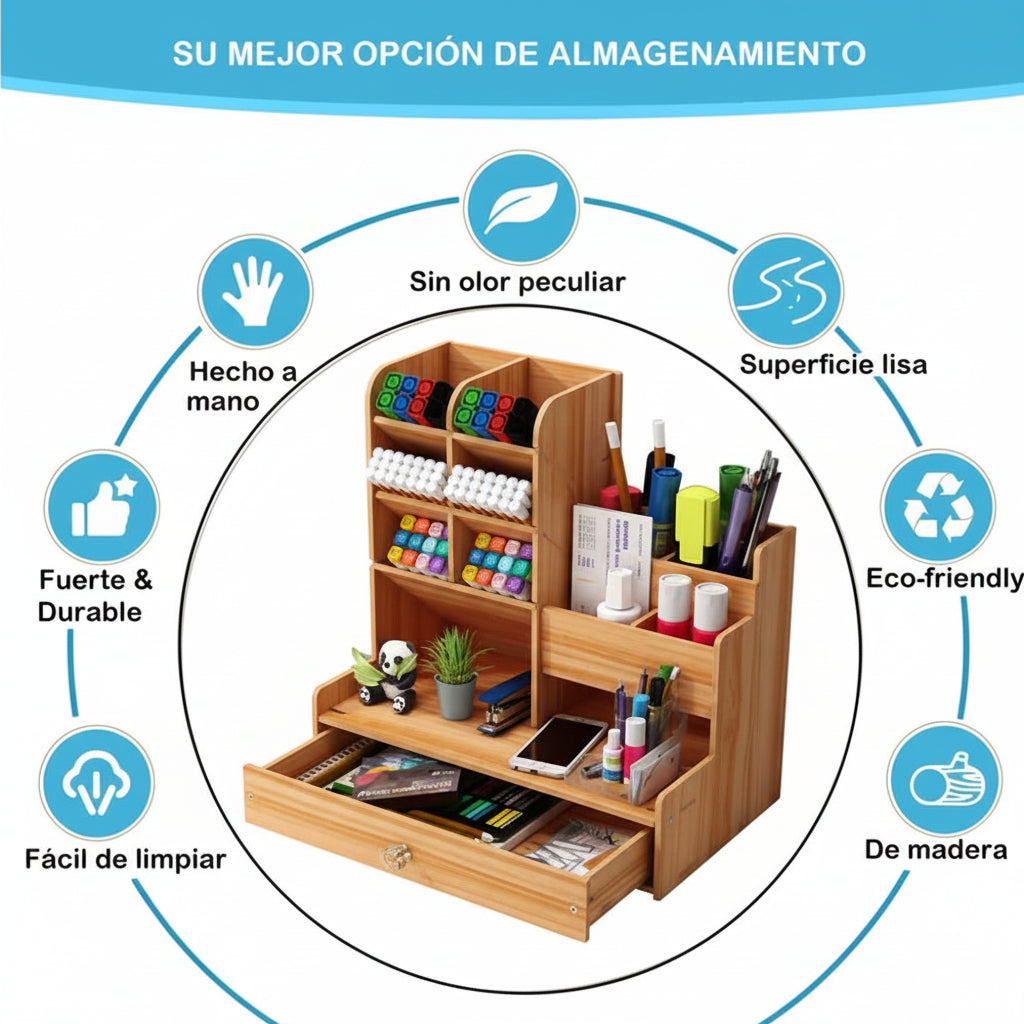 Organizador De Escritorio Portalapices C