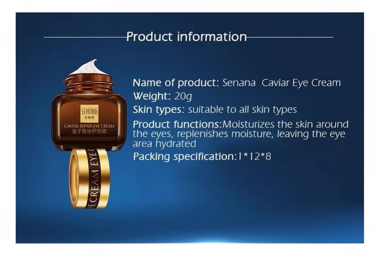 CREMA ELIMINADORA DE OJERAS DE CAVIAR
