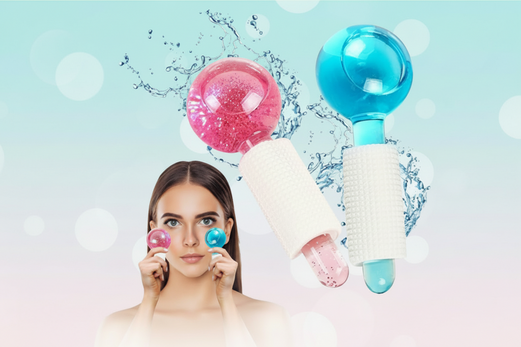 Combo Facial Esferas Frias + Espatula
