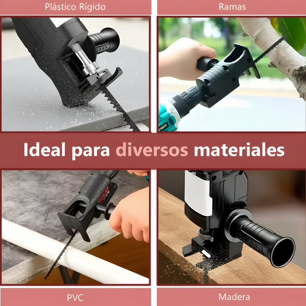 Cortador De Sierra Madera Para Taladro