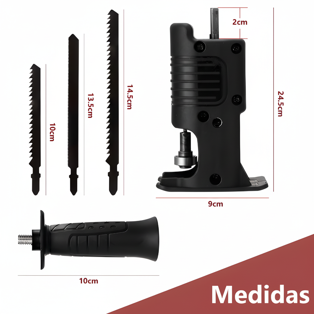 Cortador De Sierra Madera Para Taladro