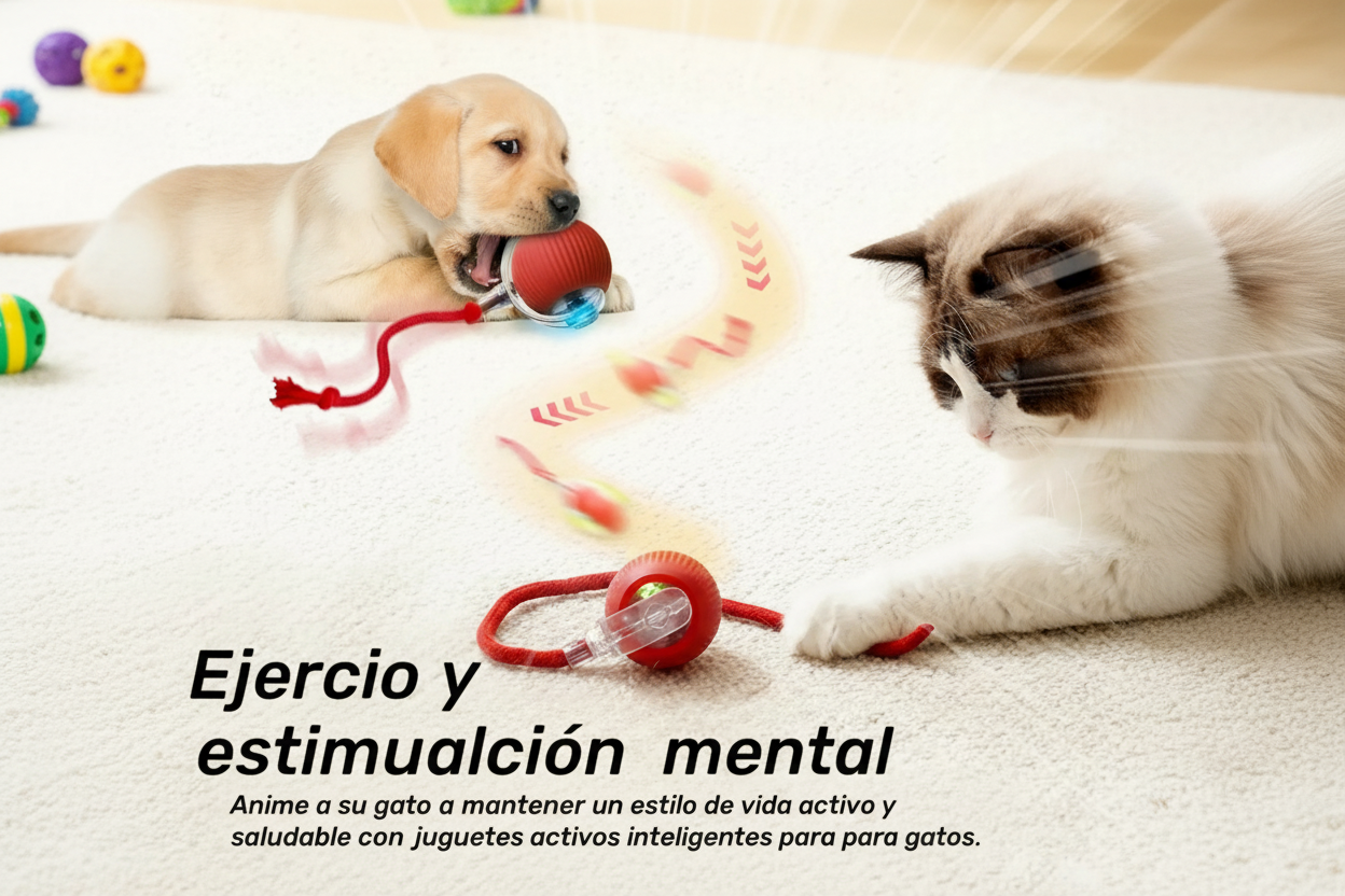 Juguete Pelota Recargable Para Mascota