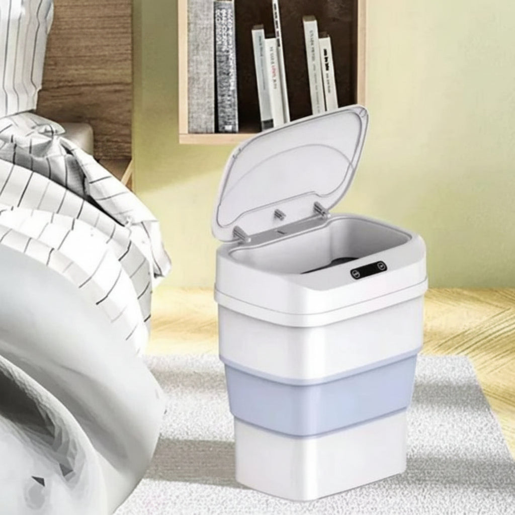 BOTE PLEGABLE CON SENSOR PARA BASURA
