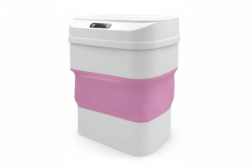 BOTE PLEGABLE CON SENSOR PARA BASURA