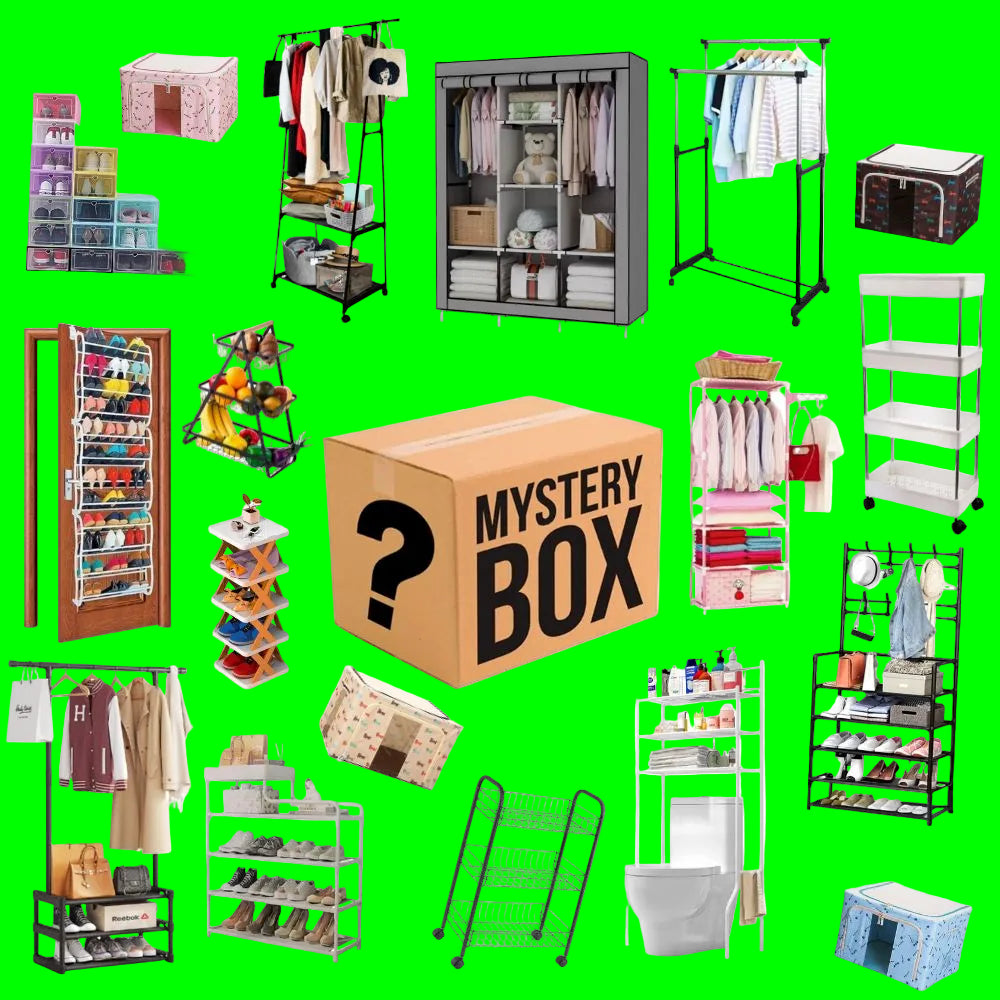 MYSTERY BOX HOGAR CON 6 TAPAS DE REGALO