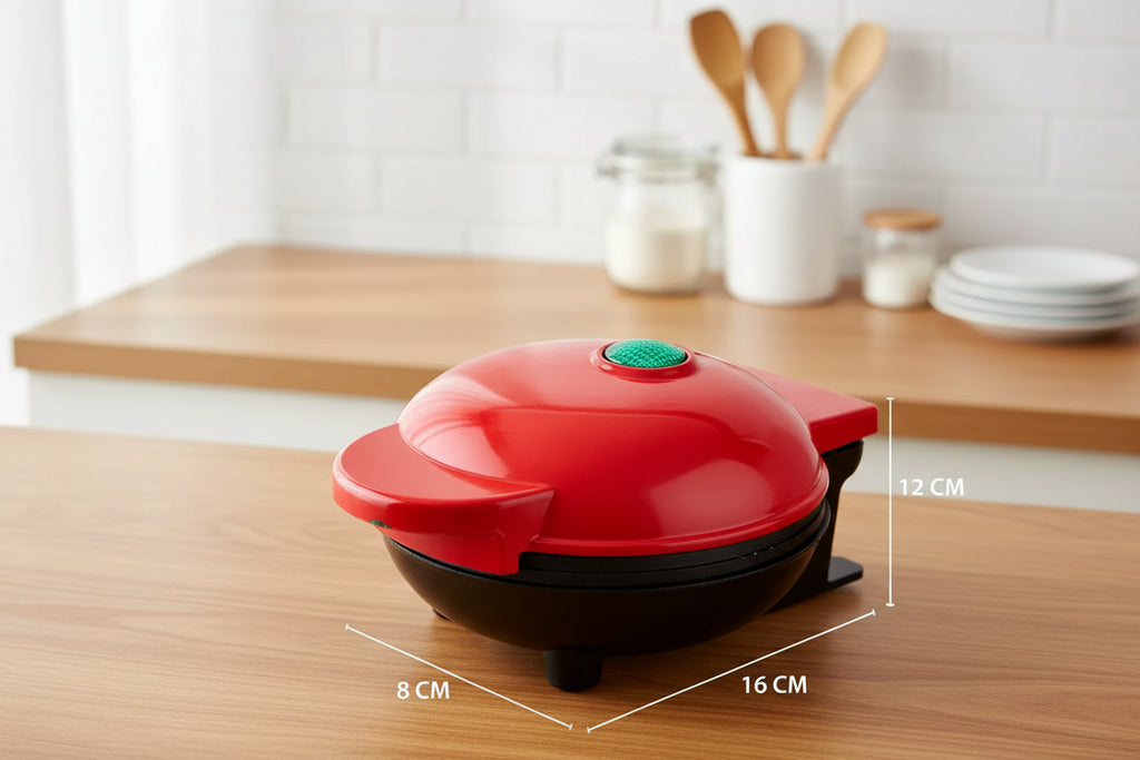 Waflera Mini Maquina Waffles Pequeña Red