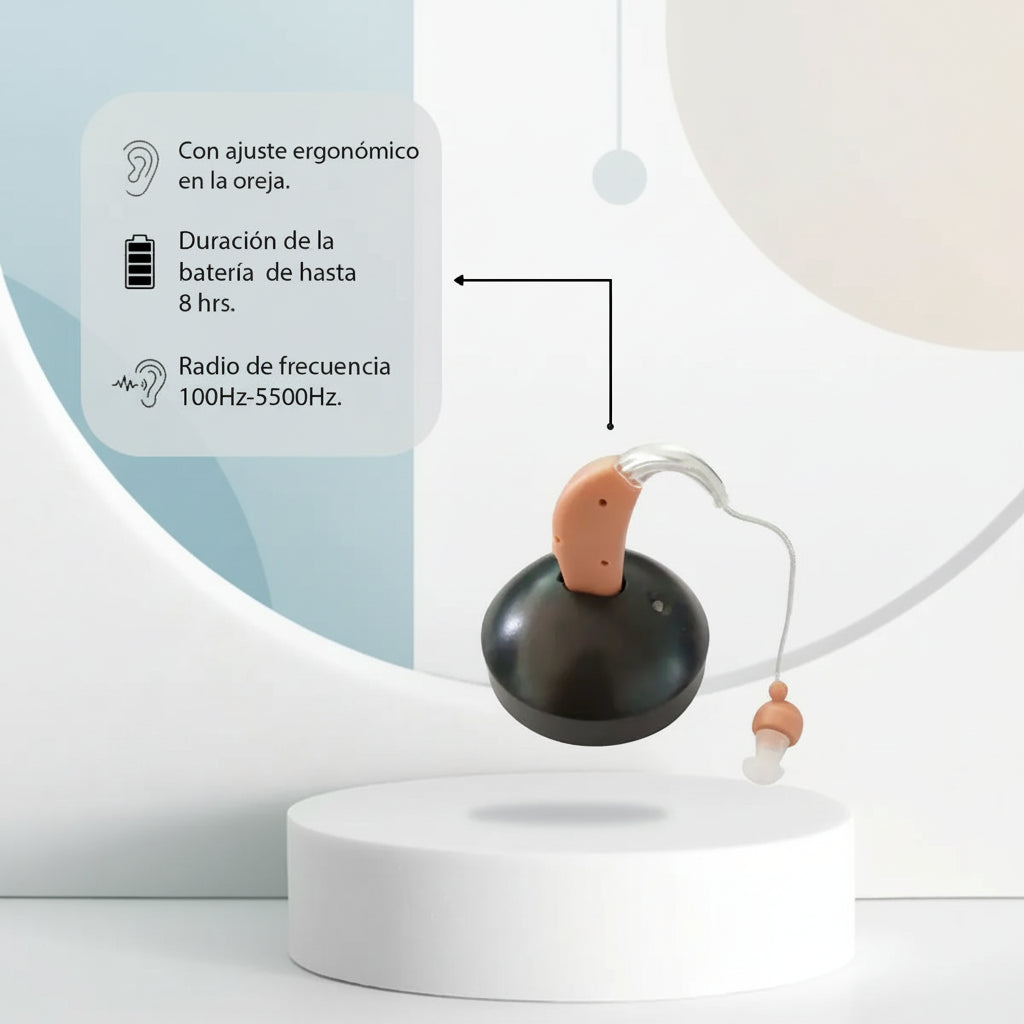 AUDIFONO PARA LA SORDERA RECARGABLE