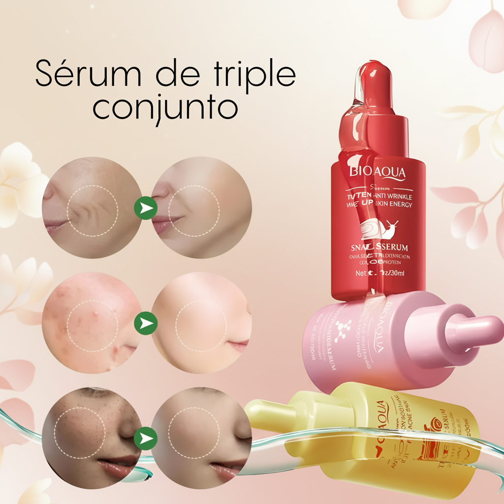 Kit 4 Serum Antiedad + Retinol