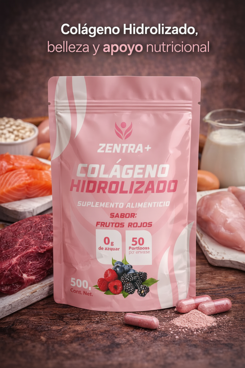 Colágeno Hidrolizado | 500 g | 50 porc.