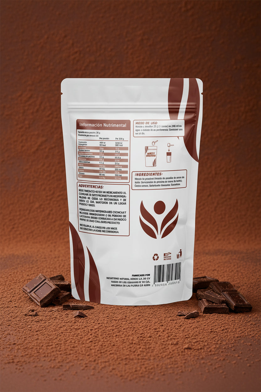 Whey Protein Chocolate | 1 Kg | Polvo