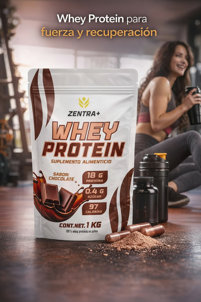 Whey Protein Chocolate | 1 Kg | Polvo