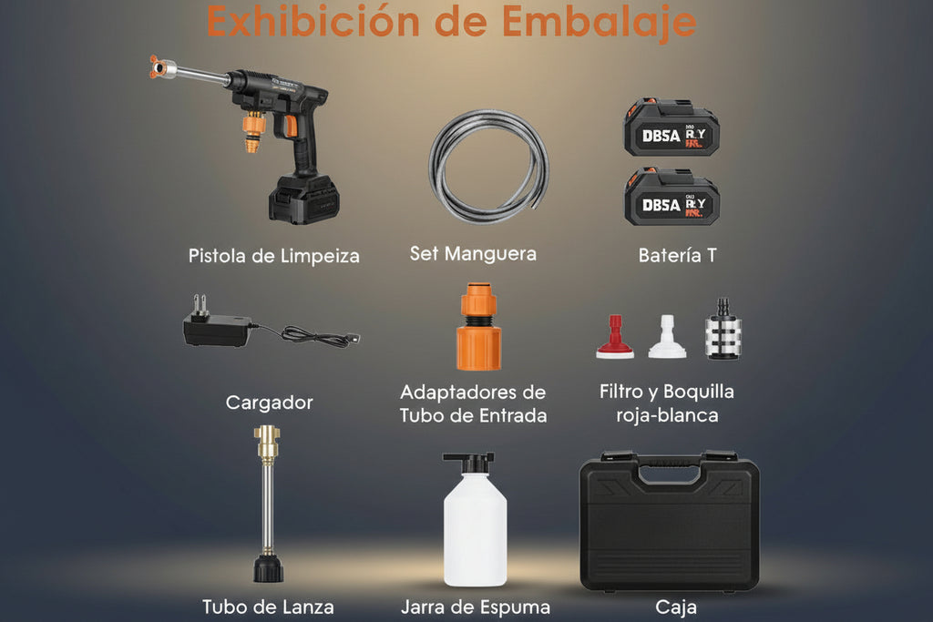 Hidrolavadora Electrica Pistola Lavadora