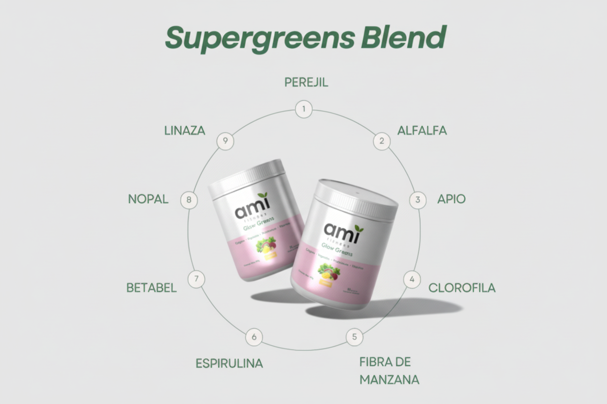 Suplemento AMI Colageno Con Probioticos